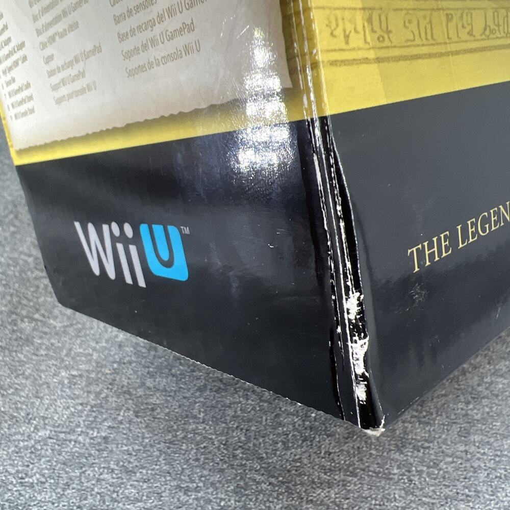 Nintendo Wii U Zelda Wind Waker HD Replacement BOX ONLY 32GB Deluxe Set - Picture 15 of 16